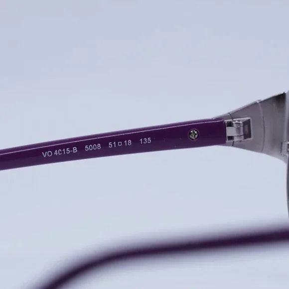 🕶️ New Vogue VO4015B 5008 Eyeglasses - Eggplant/Silver Frame 51mm